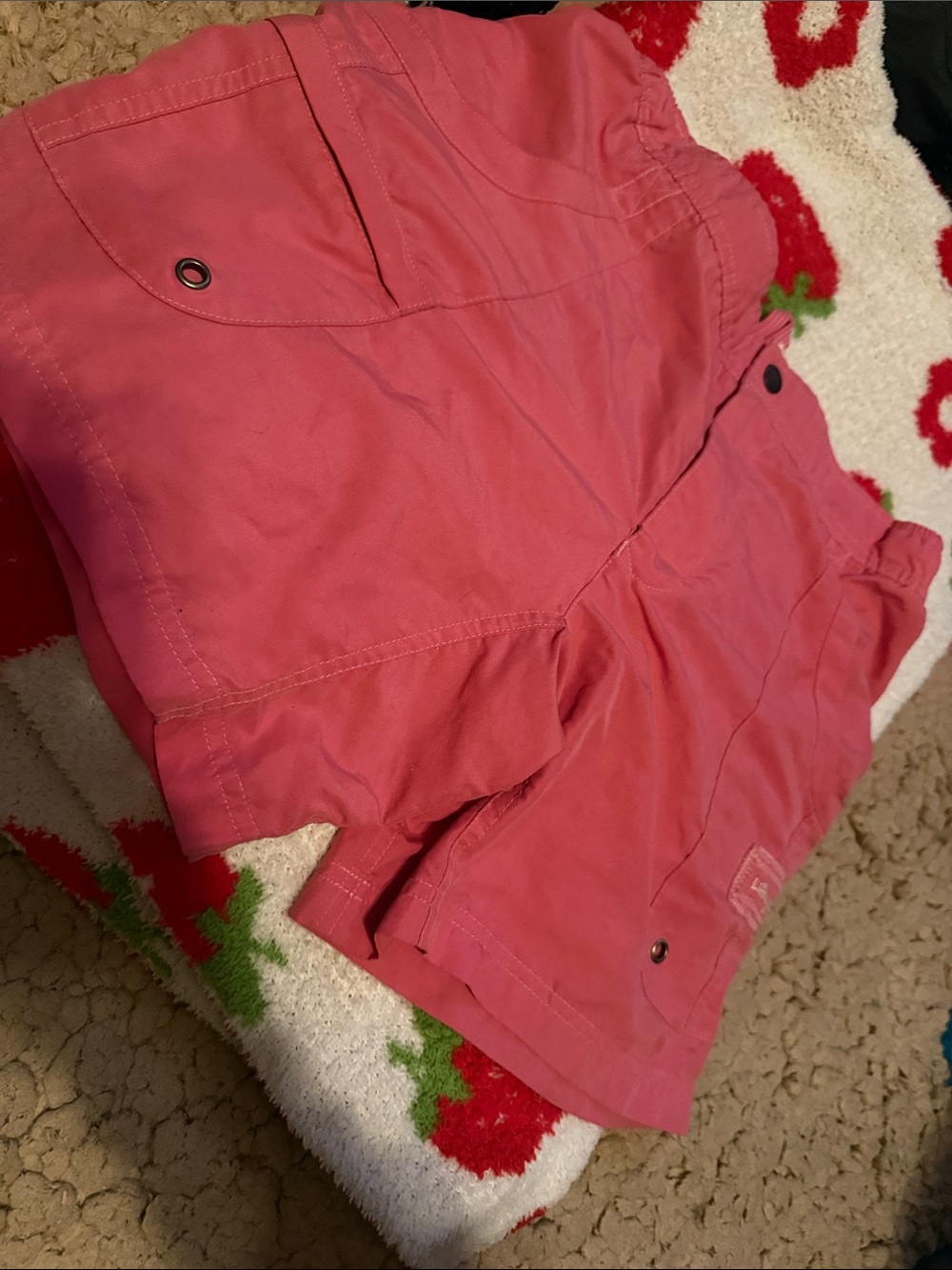 Women’s Size Small Pink Life Is Good Cargo Hiking Shorts